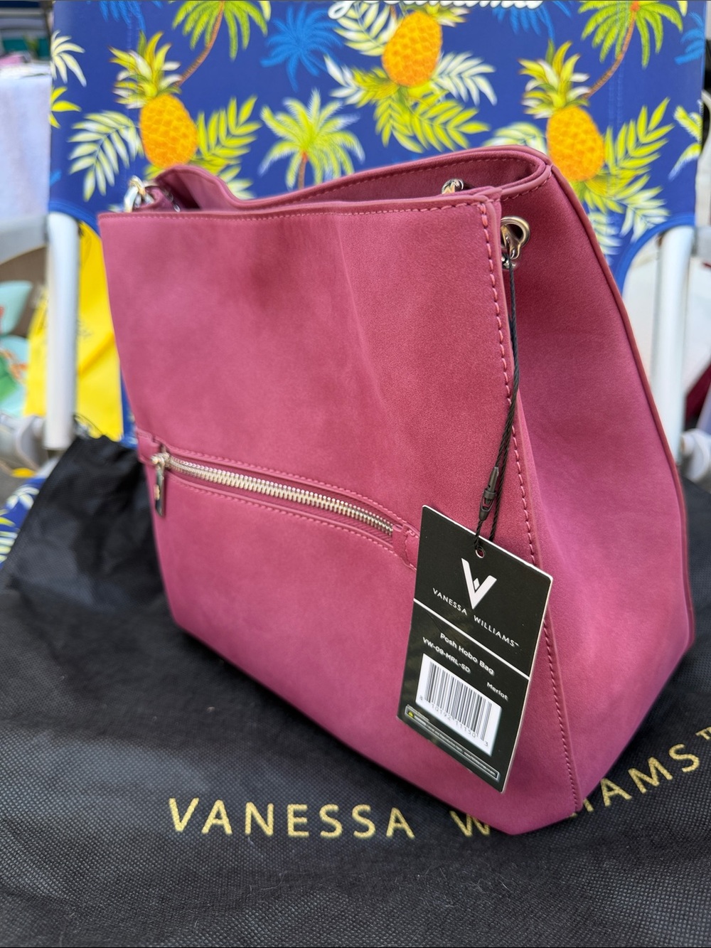 Vanessa Williams Pink Shoulder Bag - Picture 4 of 6